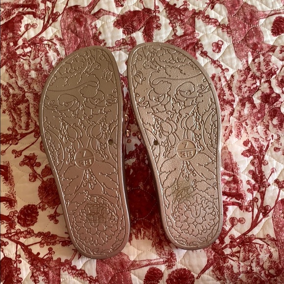 Rose Gold Sandals - Picture 2 of 2